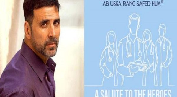 Akshay Kumar is singing 'Teri Mitti' in honor of medical workers