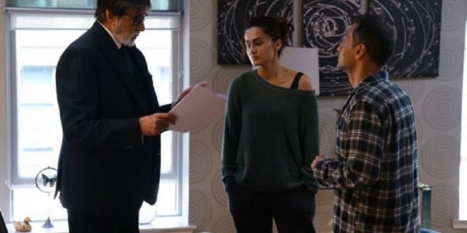 Taapsee shared photo of 'Badla' set