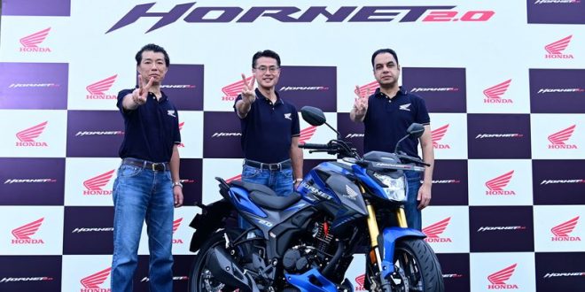 Honda introduced Muscular, Sporty Hornet 2.0 in 180-200 cc segment