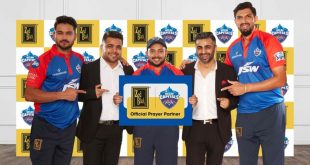 Z Black becomes the "Official Prayer Partner" of Delhi Capitals