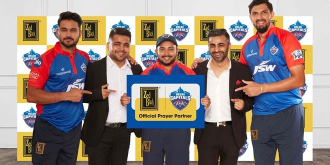 Z Black becomes the "Official Prayer Partner" of Delhi Capitals