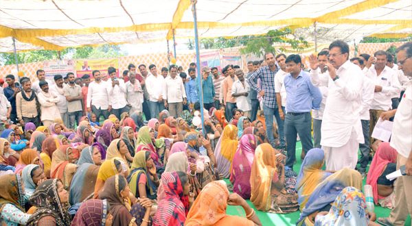 Cooperative Minister and Chairman of Rajasthan Heritage Conservation and Promotion Authority inspected inflation relief camps