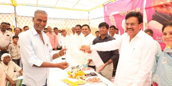 Cooperative Minister and Chairman of Heritage Conservation and Promotion Authority inspected dearness relief camps in Chittorgarh district