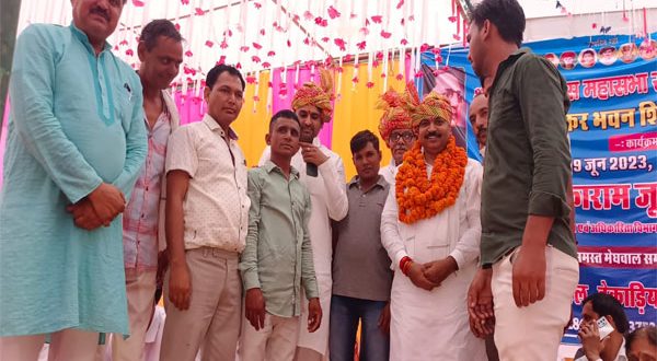 Social Justice and Empowerment Minister laid the foundation stone of Ambedkar Bhavan at Jaunaycha Kalan in Alwar district