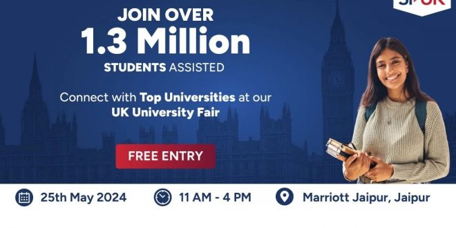 UK University Fair reached Jaipur