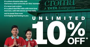 क्रोमा ने भारत में 500 स्टोर की उपलब्धि हासिल की