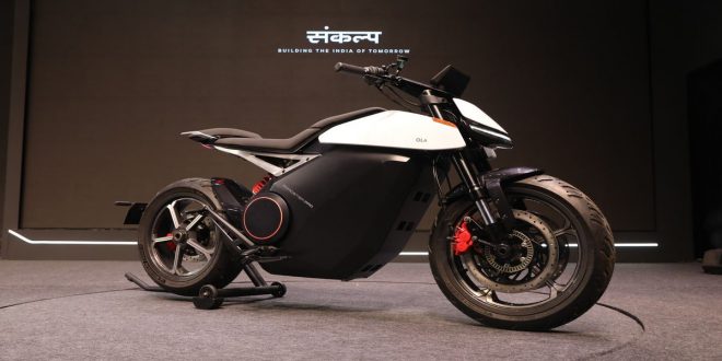 Ola Electric launches electric motorcycle