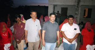 Adani's support to flood affected families in Kelava village of Pokaran