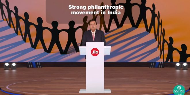 Record 5.52 lakh people connected to Reliance's online AGM mukesh ambani