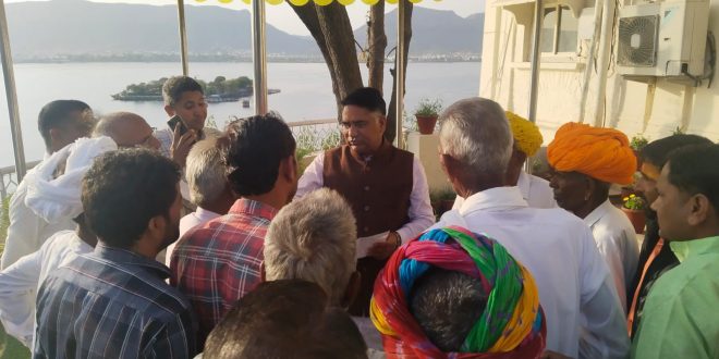 Water Resources Minister listened to public problems at the Circuit House in Ajmer district, gave relief to the common people.